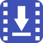 black video downloader android application logo